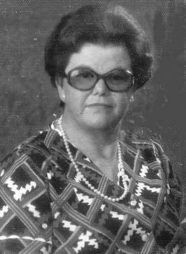 Mme Lucia Rossi († 1996) Epouse de m. Rossi